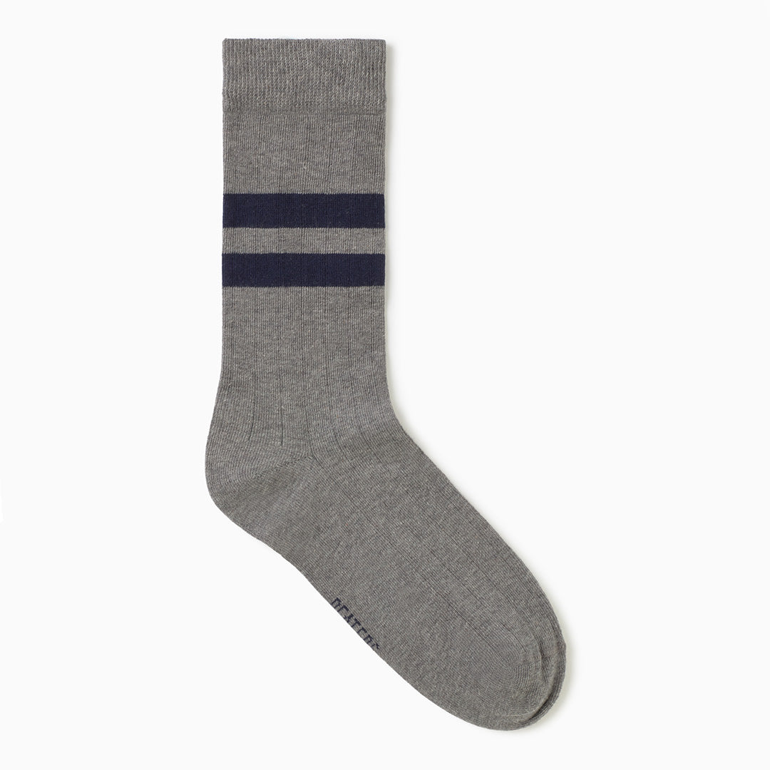 BEATSOCK GREY + NAVY