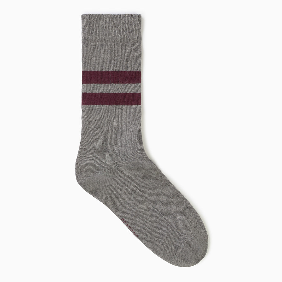 BEATSOCK GREY + WINE